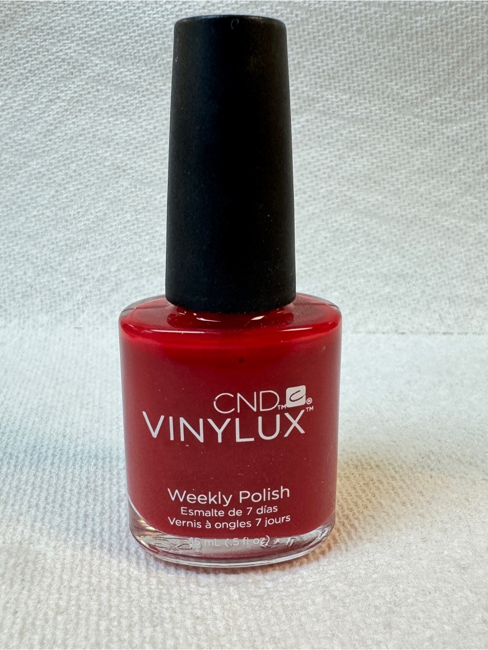 CND vinylux Weekly nail Polish #173 Rose Brocade Red new without box